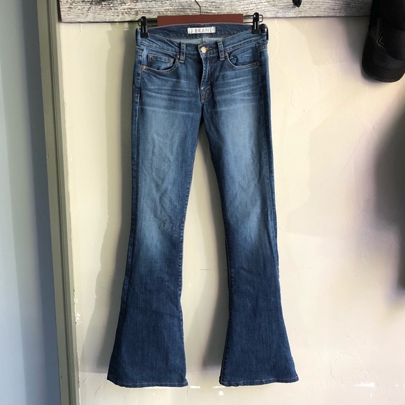 J Brand Denim - J Brand Love Story Flare Jeans 25 Medium Wash